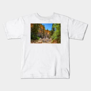 Lick Wash Trail Hike Kids T-Shirt